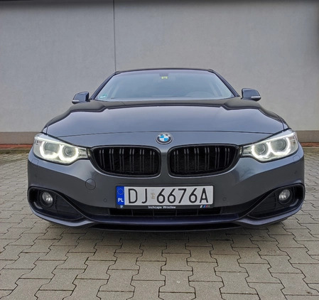 BMW Seria 4 cena 77999 przebieg: 323000, rok produkcji 2015 z Góra małe 92